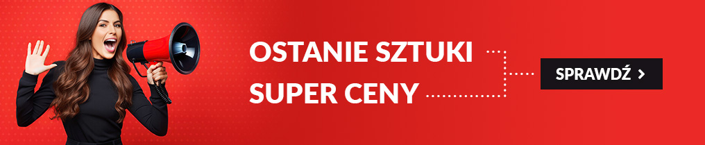 Baner: Ostatnie sztuki. Super ceny. Okucia budowlane.